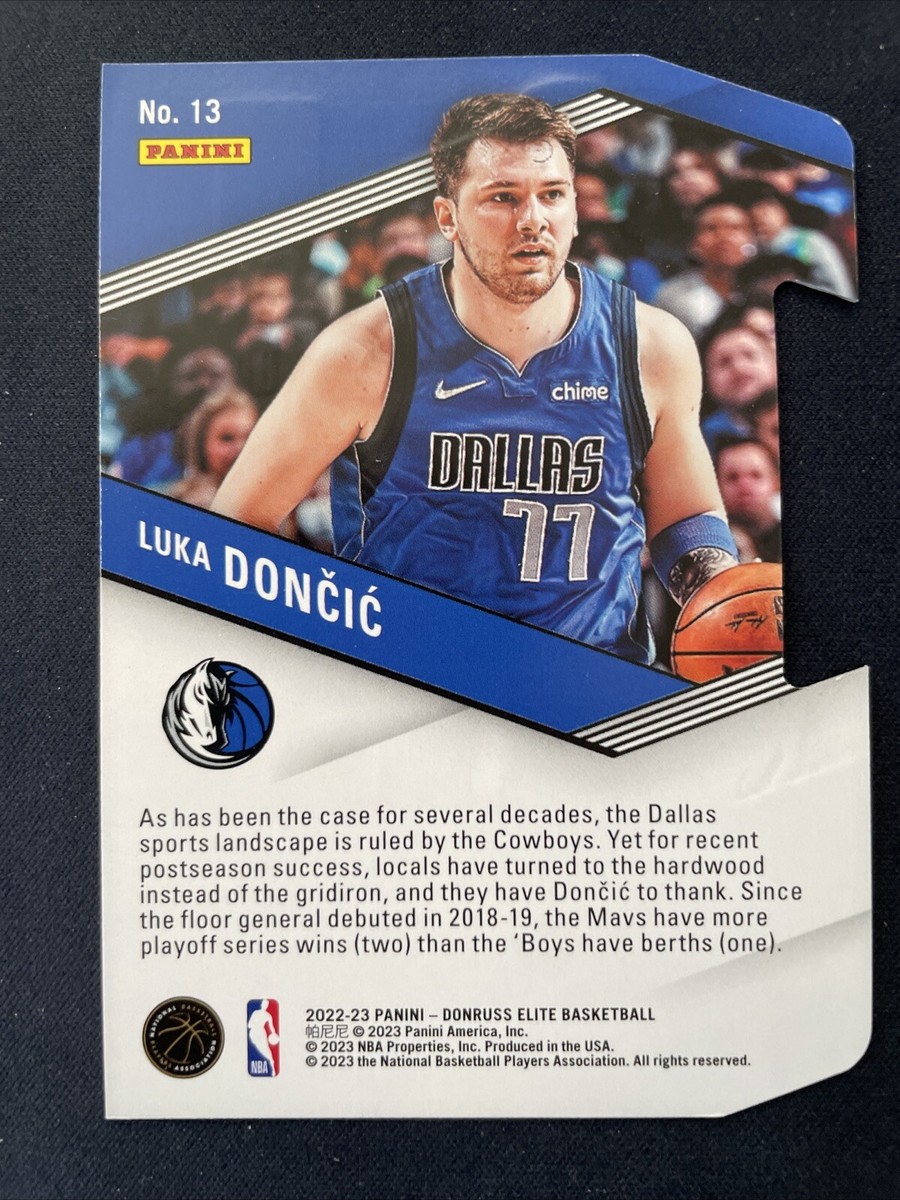 2022-23 Elite Spellbound Orange Die Cut #13 Luka Doncic | eBay