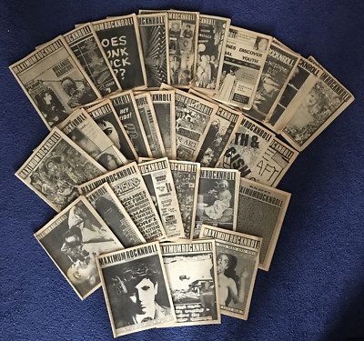 MAXIMUM ROCK N ROLL FANZINE LOT  30 ISSUES-#5,9,13,19,20,21,23,26-38,40,42,43-50
