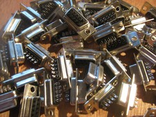 Quan 48 DB9 D-SUB 9 Pin Female Connectors NEW