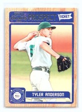 2011 Playoff Contenders Tyler Anderson #RT29   Colorado Rockies