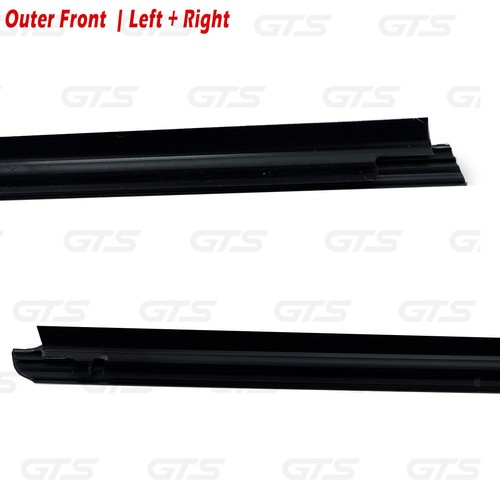 Set 4dr Outer Weatherstrip Door Belt Fits Mitsubishi Mirage Space Star 2012 2018 - Picture 6 of 10