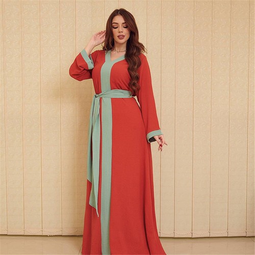 Dubai Abaya Muslim Women Maxi Dress Kaftan Dress Turkish Arab Party Islamic New - Bild 130 von 293