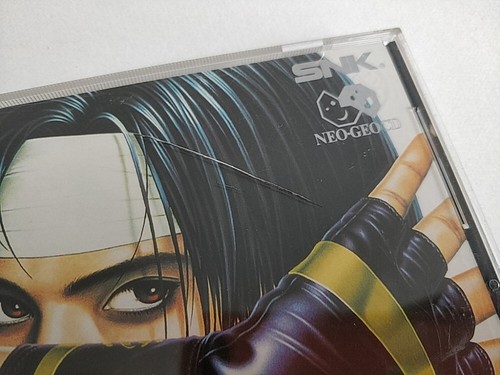 The King of Fighters 95 KOF95 SNK NEOGEO CD Disco, Manual, Juego en Caja-e0624- - Imagen 2 de 12