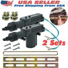 2pcs Universal 2 Wires 12v Car Auto Motor Heavy Duty Power Door Lock Actuator 2pcs Universal 2 Wires 12v Car Auto Motor Heavy Duty Power Door Lock Actuator