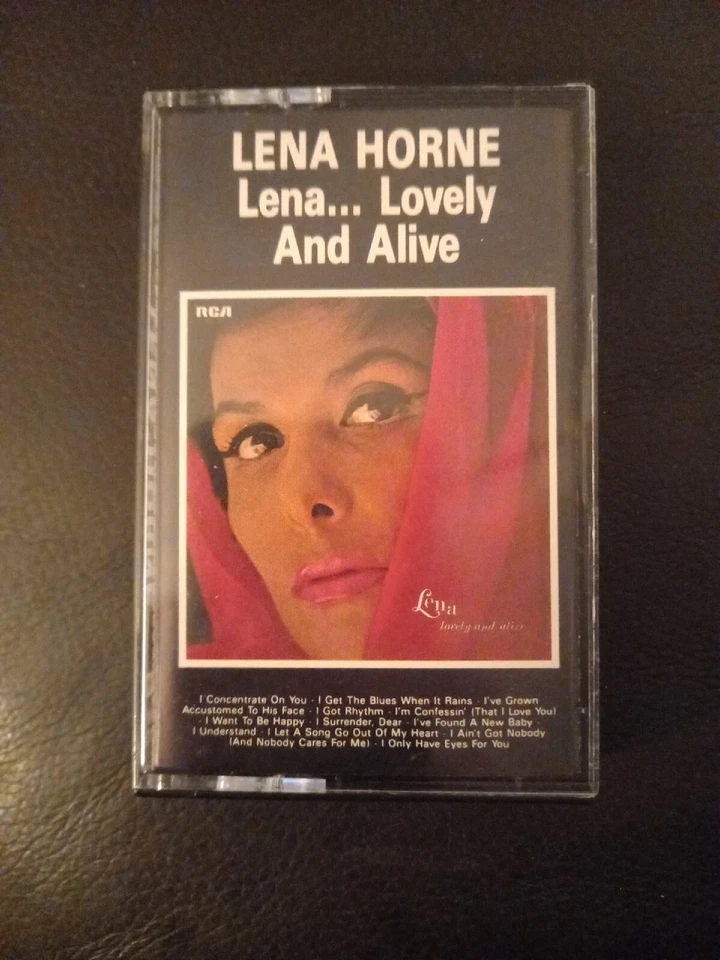 Lena Horne - Lena... Lovely And Alive - Cassette Tape Album - Image 4 of 4