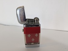 Vintage Scripto Vu Lighter Chrome & Red Band ...