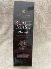 GleeBee Black Mask Peel-Off 2.1 Oz. Sealed Free Shipping