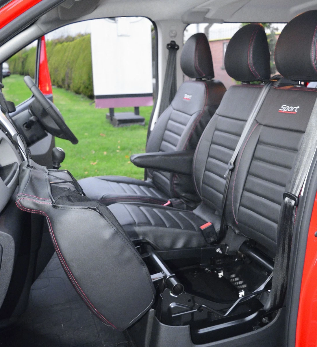 Vauxhall Vivaro Sportive Waterproof Leather Look Quilted Seat