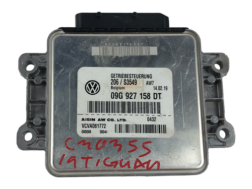 2019 Volkswagen Tiguan Transmission Control TCM Module 09G 927 158 DT OEM - Picture 6 of 13