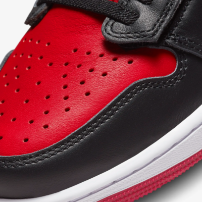Nike Air Jordan 1 Low FlyEase Easy On Off Shoes 'Bred