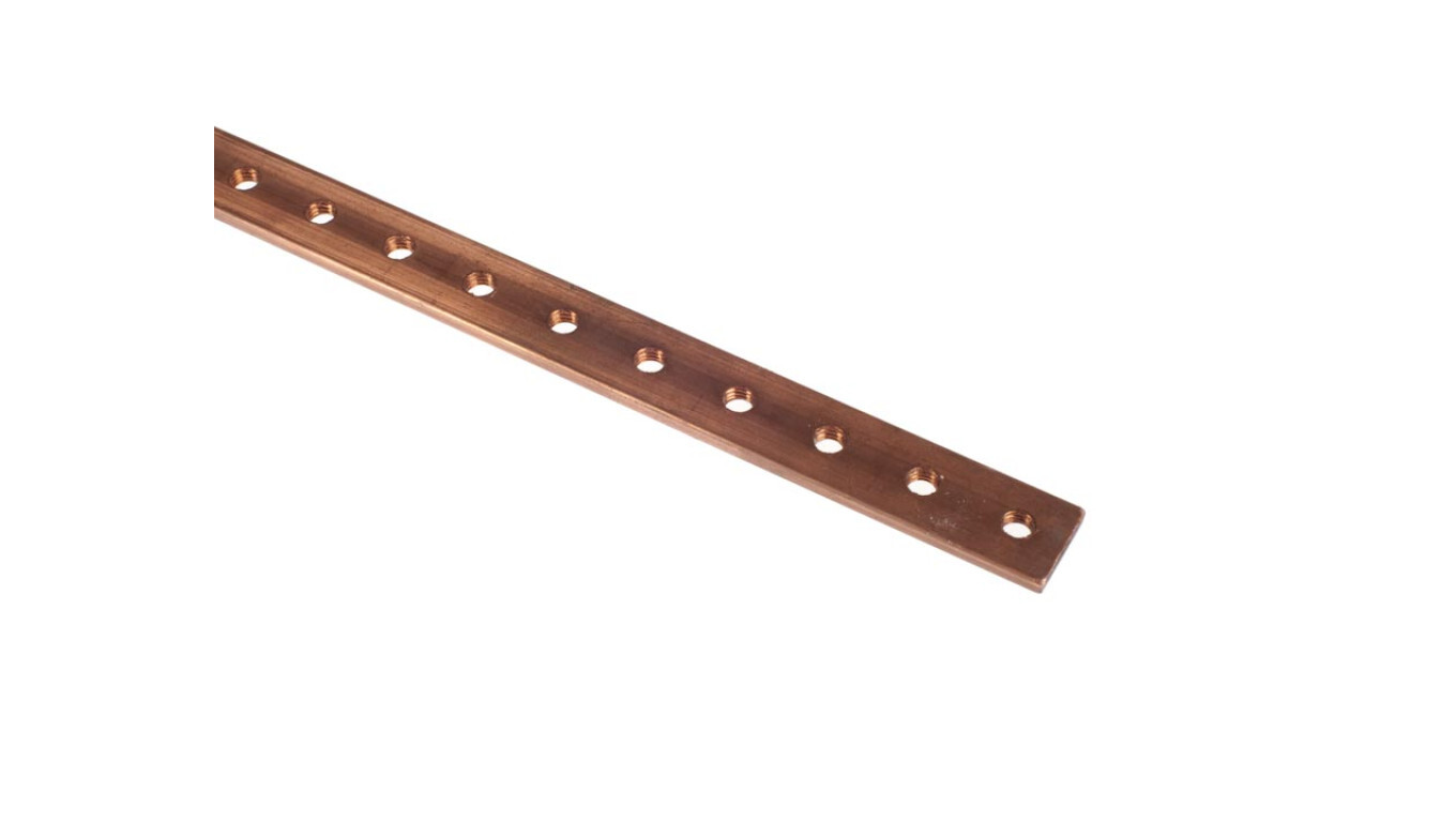Copper busbar 4x18x990mm 037434 /T2UK