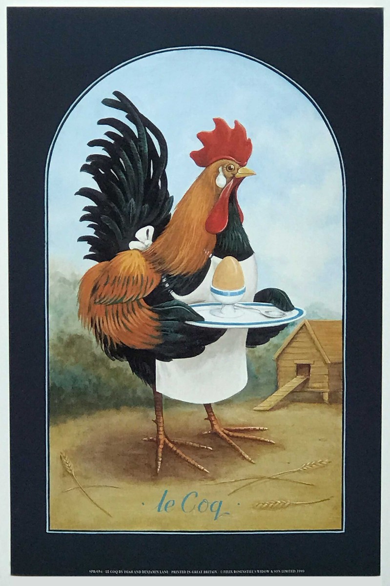 Rooster Le Coq On Rooster Logo Le Coq Sportif Commercial Vintage