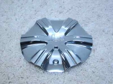 HELO CAP HE800 CUSTOM ALLOY WHEEL NEW BOLT ON CHROME CENTER CAP #2C-5