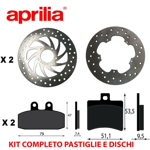 EBC Pastiglie Freno Posteriori Per APRILIA 650 – Ricambio Alta Qualità Per Moto
