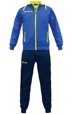 TUTA IN MICROFIBRA UOMO GIVOVA WINNER - TENNIS - RUNNING - SPORT - TEMPO  LIBERO | eBay