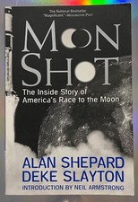 ALAN SHEPARD MOON SHOT AUTOGRAPHED SIGNED NON INSCRIBED SC BOOK SCCS VERIFIED