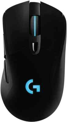 Logitech G703 Lightspeed Wireless Optical Gaming Mouse (Black)
