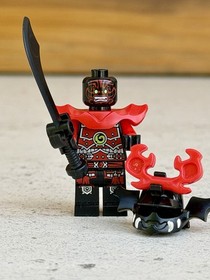 LEGO&reg; Ninjago Minifigure Stone Army Warrior Red Face njo0075 70501 70503 njo0075