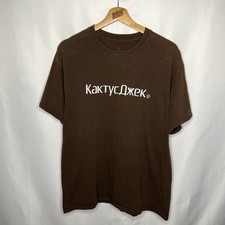 Travis Scott Cactus Jack Utopia Birds Rodeo Astroworld Russian Logo Tour Merch M