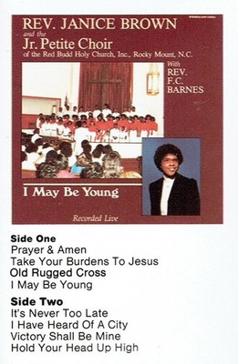 Cassette Tape - Rev. Janice Brown and the Jr. Petite Choir - I May Be Young