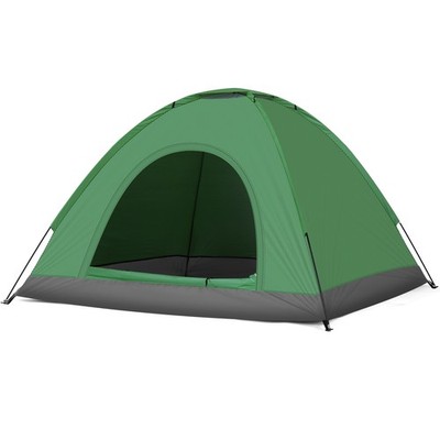 3-4 Person Camping Dome Tent Army Green, free ship, USA Warehouse，in stock