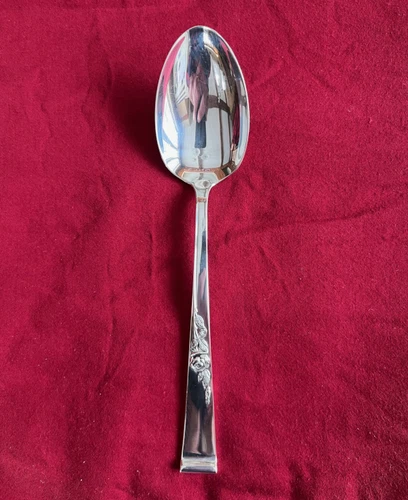 Classic Rose by Reed & Barton Sterling Silver Table Serving Spoon - No Monogram