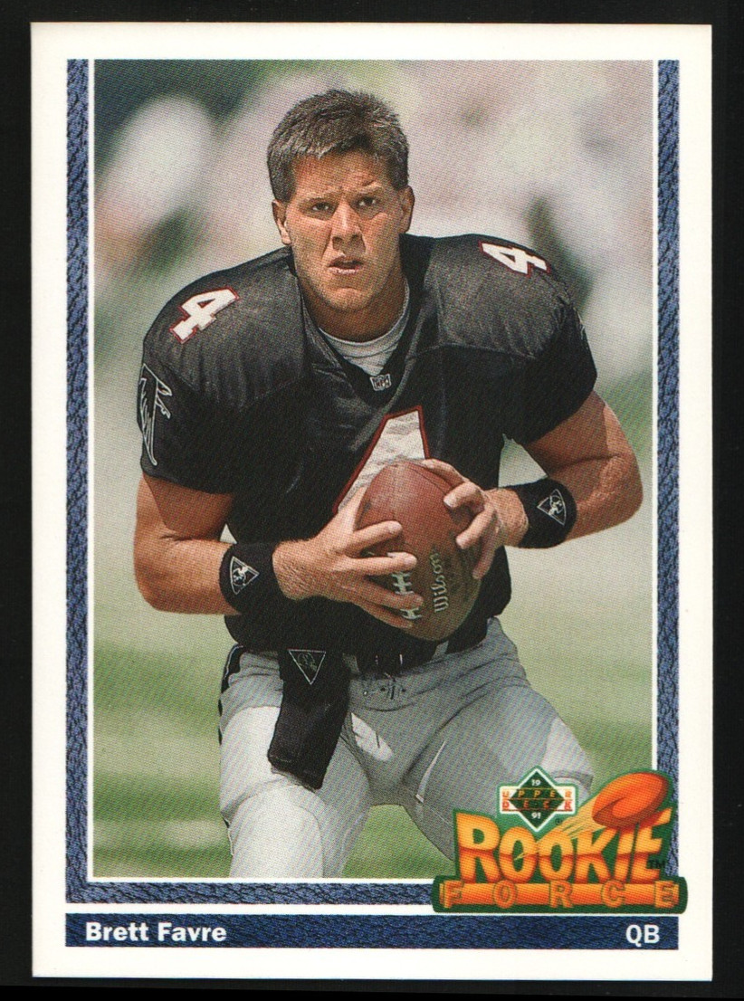 Brett Favre 1991 Upper Deck #647 Atlanta Falcons NM-MT OR BETTER B19:78