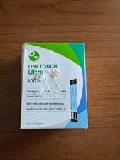 One Touch Ultra Test Strips - 100 Count 10/26 Expiration Date