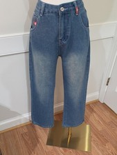 JNCO Jeans Vintage Y2K Harajuku Hip Hop Baggy Wide-Leg Pants - Size S