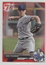 2017 Bowman Prospects Red 70th Anniversary Josh Staumont #BP89 6ts