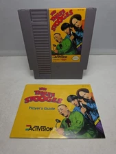 The Three Stooges Nintendo NES 1989 Tested Authentic Vintage Mint, Manual 