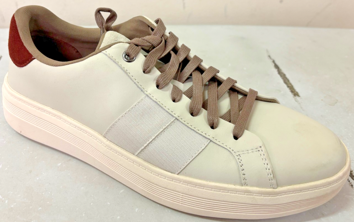 Cole Haan Men\'s Ivory Navy Grand Crosscourt Winner Sneakers Size 10.5M Cole Haan Men main image 4