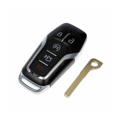 For Ford Edge 2015-2017 Keyless Entry Remote | Black | Emergency Key Blade Style