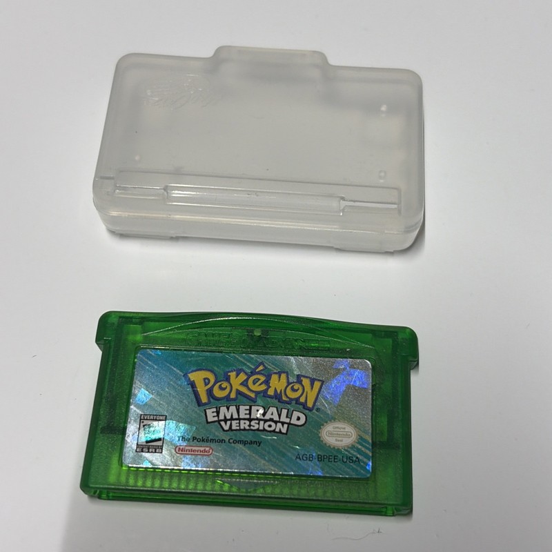 Pokemon Emerald Version (Nintendo Game Boy Advance, 2005) - Authentic