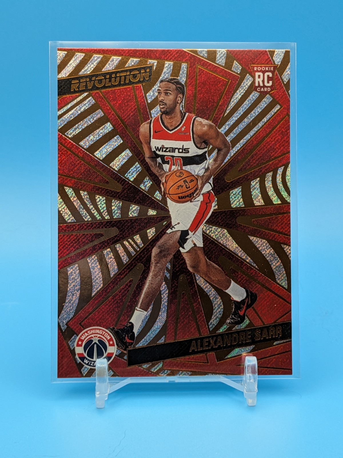 2024-25 Panini Revolution Rookie Alexandre Sarr #106 Wizards