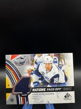 2025-26 SP Game Used #4N-UV Urho Vaakanainen 2025 4 Nations Face-Off Fabrics