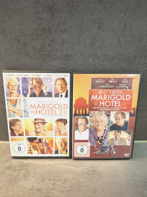 Best Exotic Marigold Hotel Teil 1+2 Bundle DVDJudi Densch Bill Nighy Dev Patel
