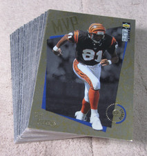 1996 Collector's Choice MVPs Base & Gold Football (Pick Choose Complete)