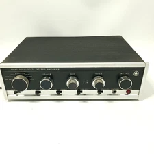 Vintage Nikko TRM-40LA Solid-State Stereo Amplifier; Tested and Working Amp