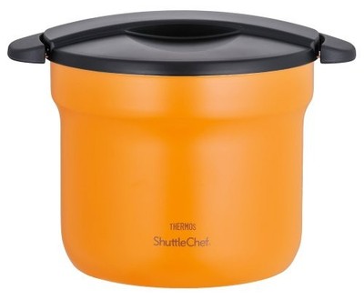 Thermos Vacuum Insulation Cooker Shuttle Chef 4.3L Apricot Kbf-4500