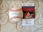 Evan Longoria signed baseball official OML league ball autograph JSA certified