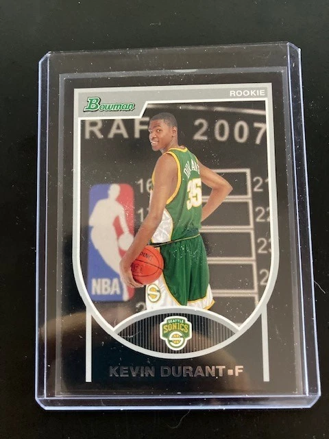 Topps Kevin Durant Basketball 2007-08 Season Sports Trading Cards