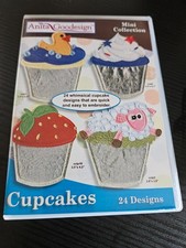 CD ANITA GOODESIGN CUPCAKES MINI COLLEZIONE 24 DISEGNI - molti elencati