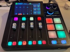 R DE Rodecaster Duo Compact Podcast Production Studio, Interface and Mixer