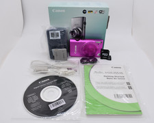 Canon PowerShot ELPH 330 HS / IXUS 255 HS Pink 12.1MP WiFi Bundle - TESTED