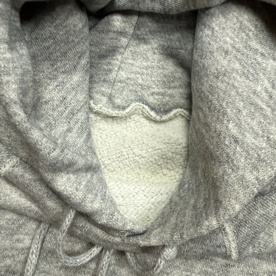 Vintage Raglan Hoodie Small Rayon Tri Blend 80s Soft Blank - Image 4 of 4