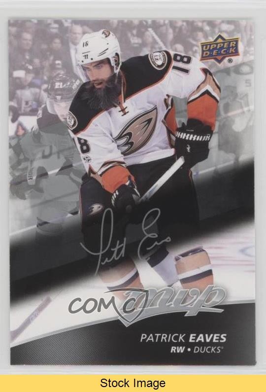 2017-18 Upper Deck MVP Silver Script Patrick Eaves #102 READ 0qr0
