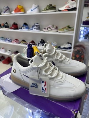 Nike SB Nyjah Free 2x NBA Lakers Size:8M