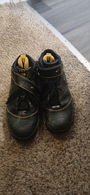 Nike Zoom Kobe 2 Carpe Diem Men's 9 US 316022-001 Black Yellow Sneakers Shoes