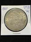 1900 Morgan Silver Dollar $1 Choice XF+/AU 90% silver, Nice Coin Great Date